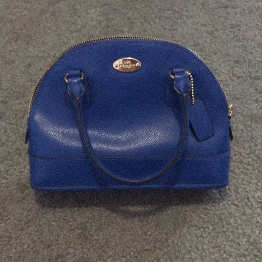 Coach leather handbag